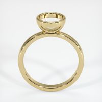 14K Yellow Gold Bezel Ring Setting Image