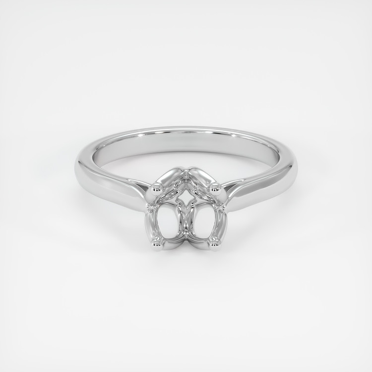 Platinum 950 Floral Ring Setting