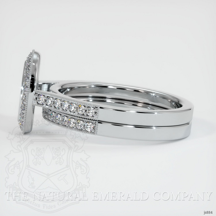 Silver Pave Ring Setting