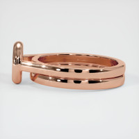 14K Rose Gold Wedding Set Ring Setting Image