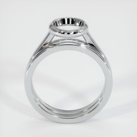 Silver Wedding Set Ring Setting Image
