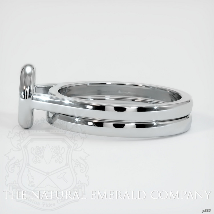 18K White Gold Wedding Set Ring Setting