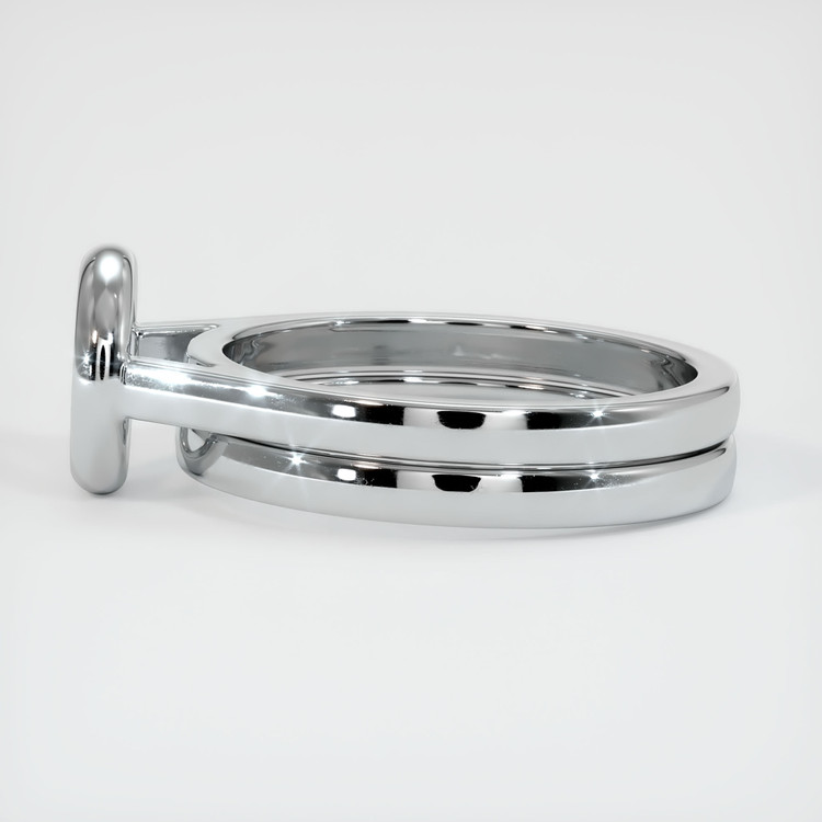 18K White Gold Wedding Set Ring Setting