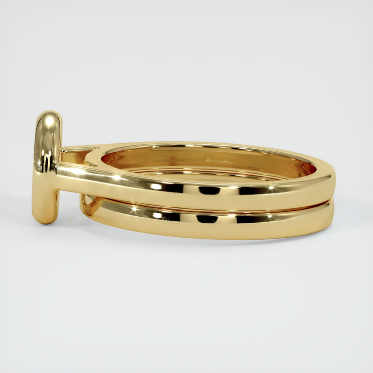 14K Yellow Gold Wedding Set Ring Setting