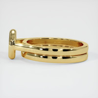 18K Yellow Gold Wedding Set Ring Setting Image