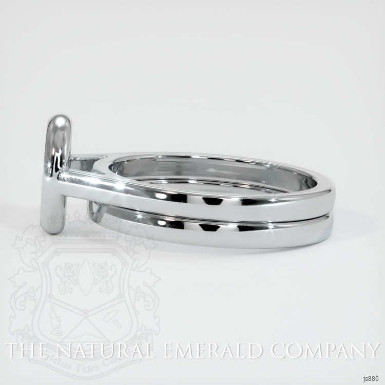 Platinum 950 Wedding Set Ring Setting