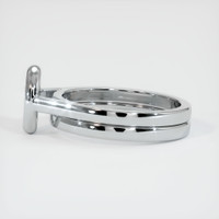 Silver Wedding Set Ring Setting Image