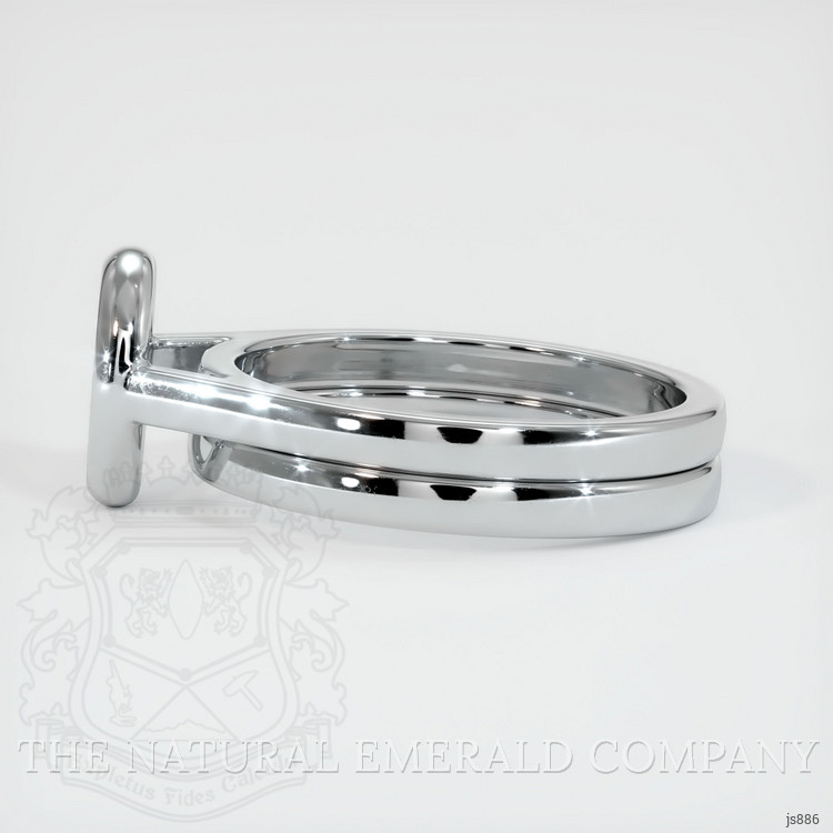 Silver Wedding Set Ring Setting