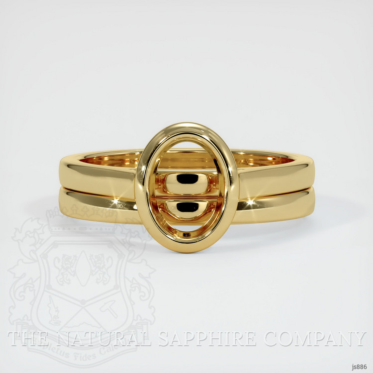 10K Yellow Gold Wedding Set Ring Setting