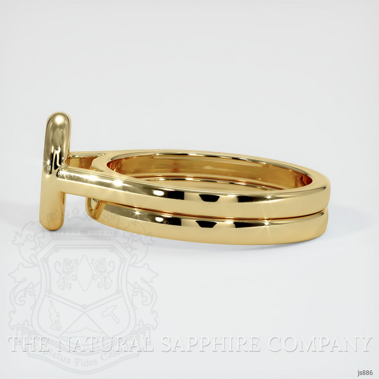 10K Yellow Gold Wedding Set Ring Setting