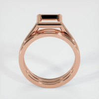 14K Rose Gold Wedding Set Ring Setting Image