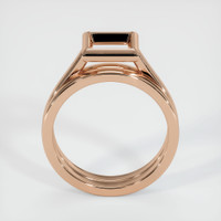18K Rose Gold Wedding Set Ring Setting Image