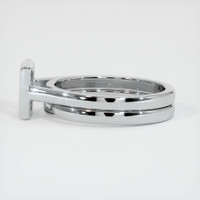 Silver Wedding Set Ring Setting Image