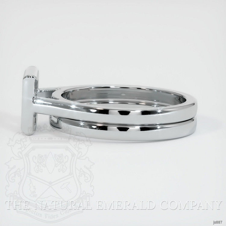 Silver Wedding Set Ring Setting