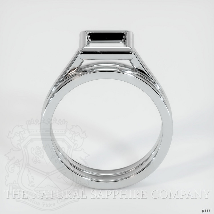 Silver Wedding Set Ring Setting