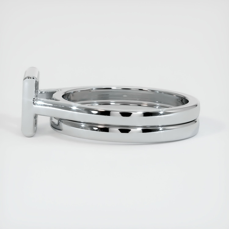 14K White Gold Wedding Set Ring Setting