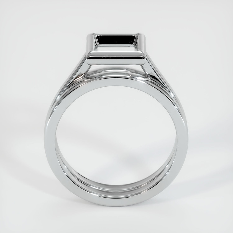 14K White Gold Wedding Set Ring Setting