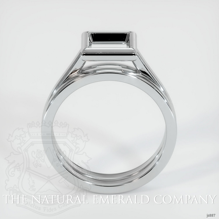 18K White Gold Wedding Set Ring Setting