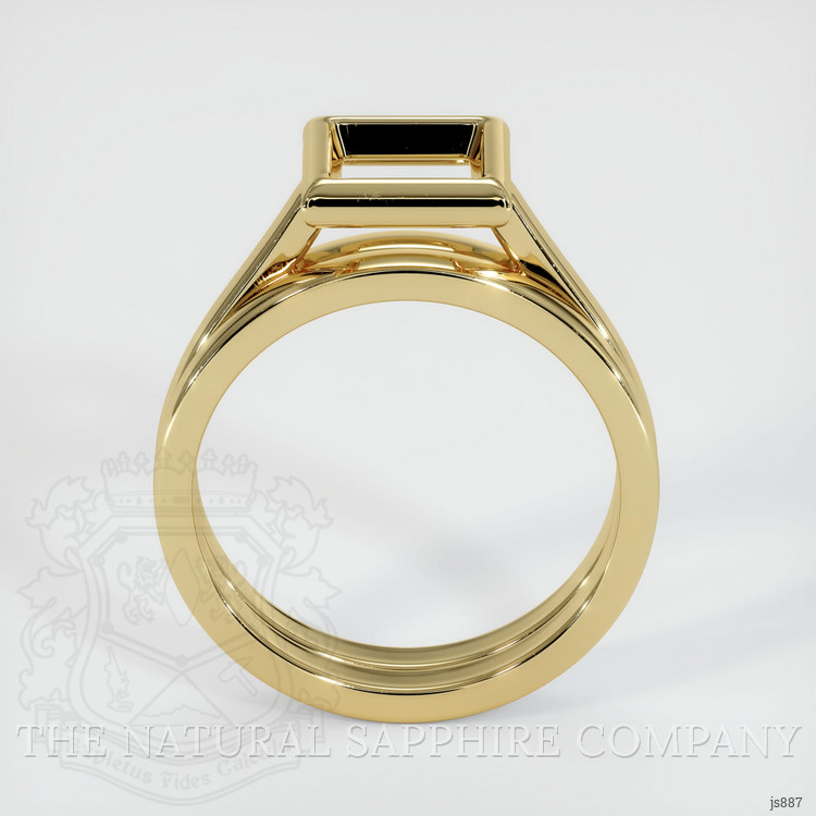 10K Yellow Gold Wedding Set Ring Setting