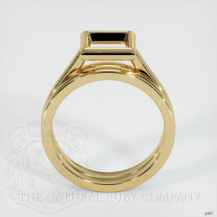 10K Yellow Gold Wedding Set Ring Setting