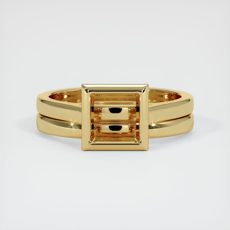 14K Yellow Gold Wedding Set Ring Setting