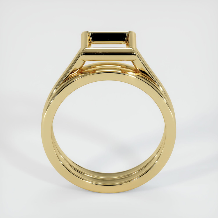 14K Yellow Gold Wedding Set Ring Setting