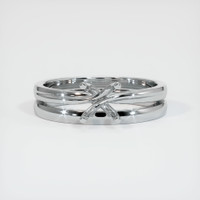 Silver Wedding Set Ring Setting Image