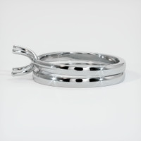 10K White Gold Wedding Set Ring Setting Image