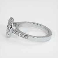 18K White Gold Pave Ring Setting Image
