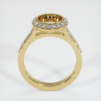 10K Yellow Gold Pave Ring Setting Image