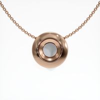 14K Rose Gold Bezel Pendant Setting Video
