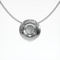 10K White Gold Bezel Pendant Setting Video