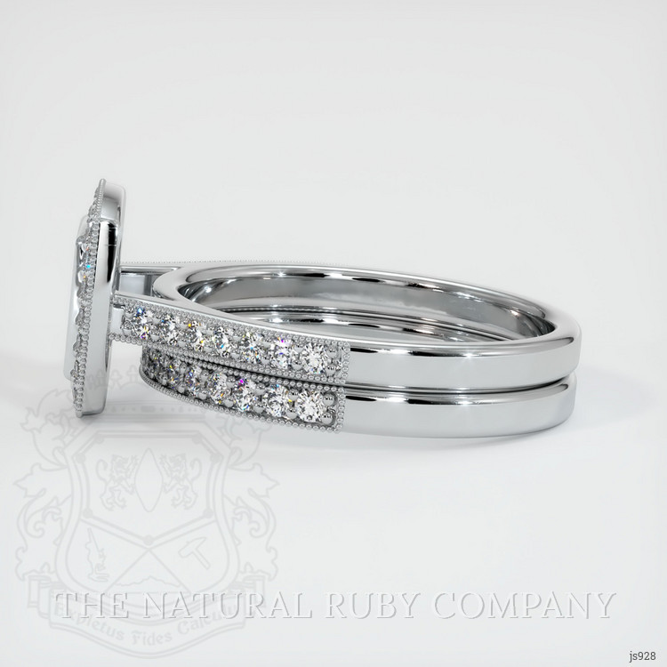 Silver Pave Ring Setting