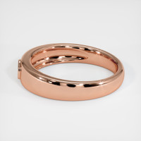 14K Rose Gold Men's Ring Setting Image