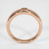 18K Rose Gold Men's Ring Setting Image