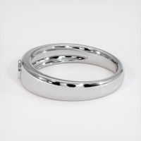 14K White Gold Men's Ring Setting Image