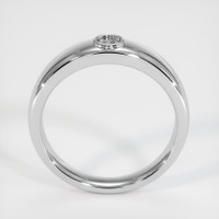 14K White Gold Men's Ring Setting Image