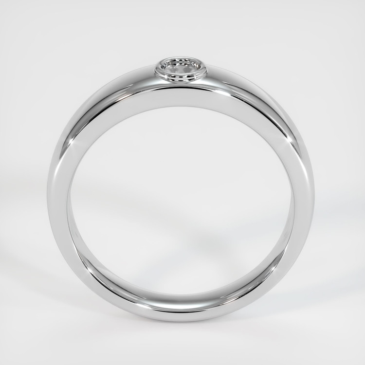 14K White Gold Men's Ring Setting