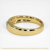 14K White & Yellow Men's Ring Setting Image