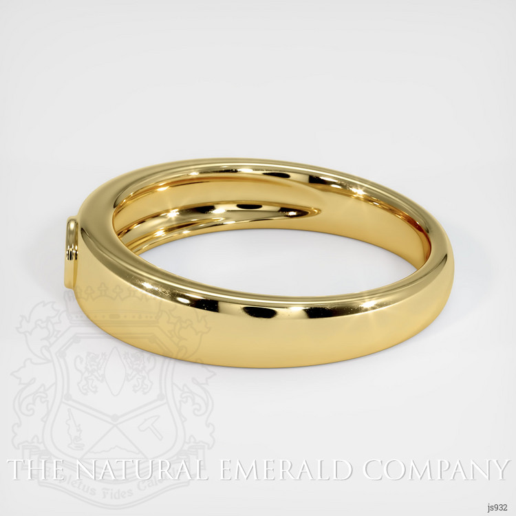18K Yellow Gold Men's Ring Setting