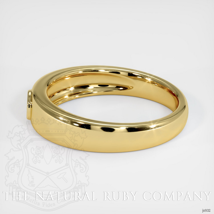 18K Yellow Gold Men's Ring Setting