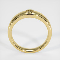 18K Yellow Gold Men's Ring Setting Image