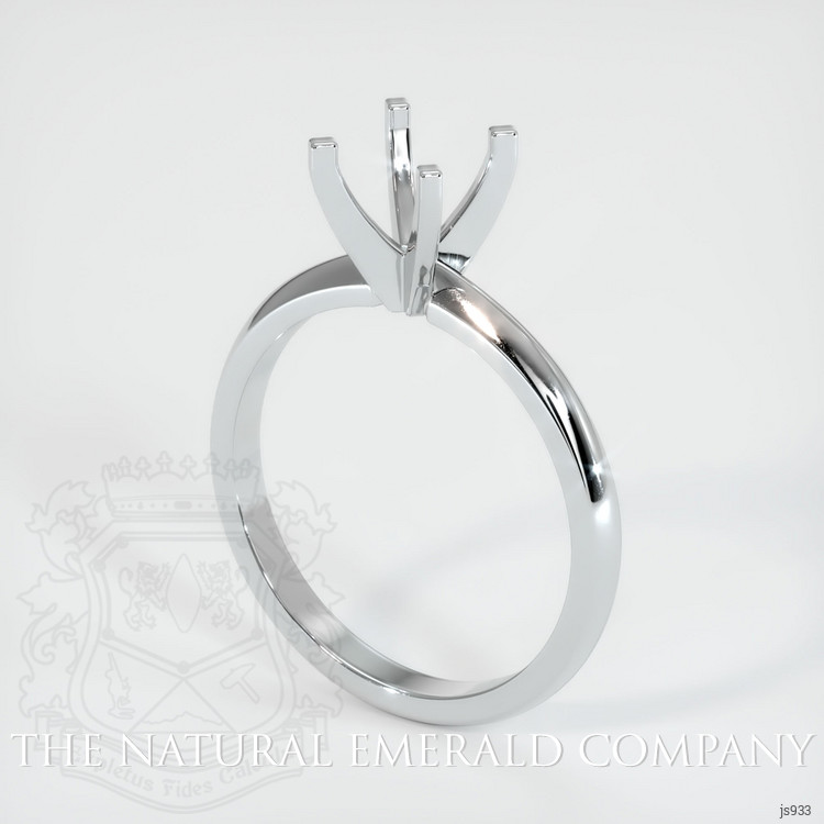 Platinum 950 Solitaire Ring Setting