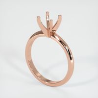 14K Rose Gold Solitaire Ring Setting Video