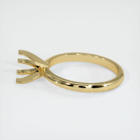 10K Yellow Gold Solitaire Ring Setting Image