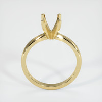 10K Yellow Gold Solitaire Ring Setting Image