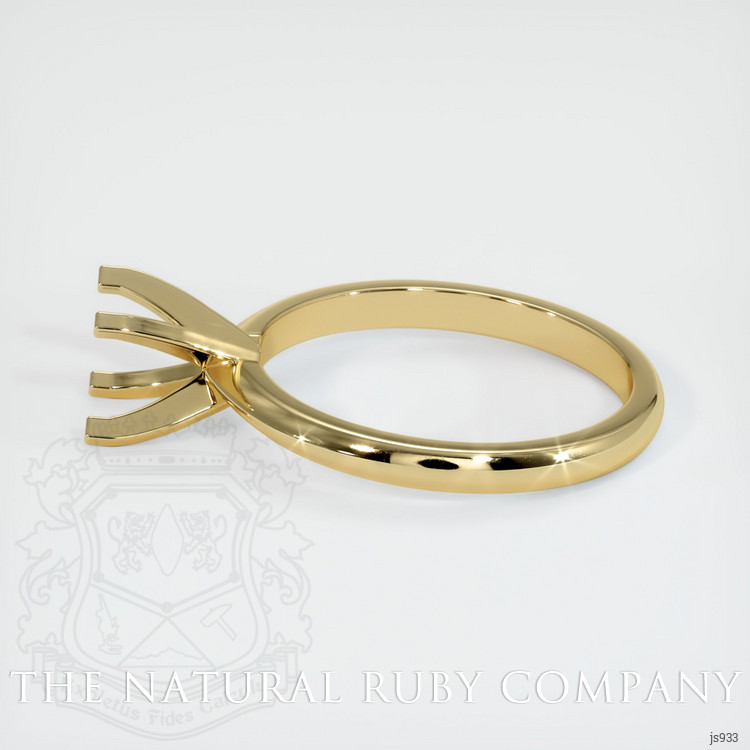 14K Yellow Gold Solitaire Ring Setting