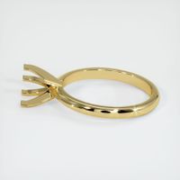 18K Yellow Gold Solitaire Ring Setting Image