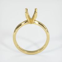 18K Yellow Gold Solitaire Ring Setting Image