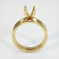 18K Yellow Gold Wedding Set Ring Setting Image